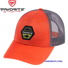 Кепка Favorite Predator Red Gray